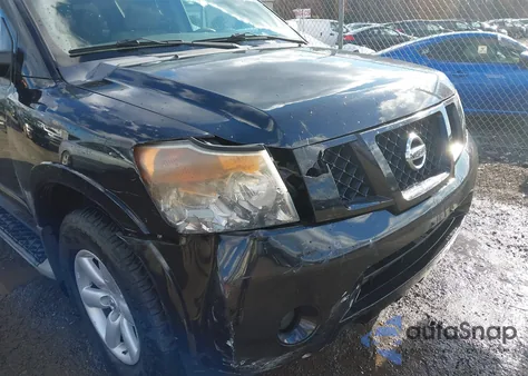 2012 Nissan Armada Sv из США, поврежденный, VIN 5N1AA0ND2CN621658